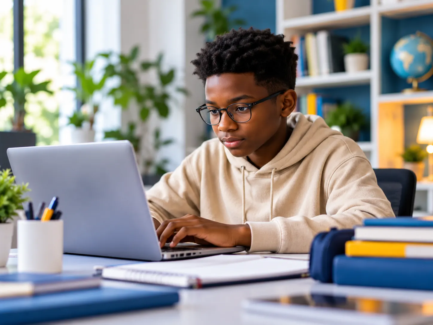 Teens participating in practical digital learning — week 1