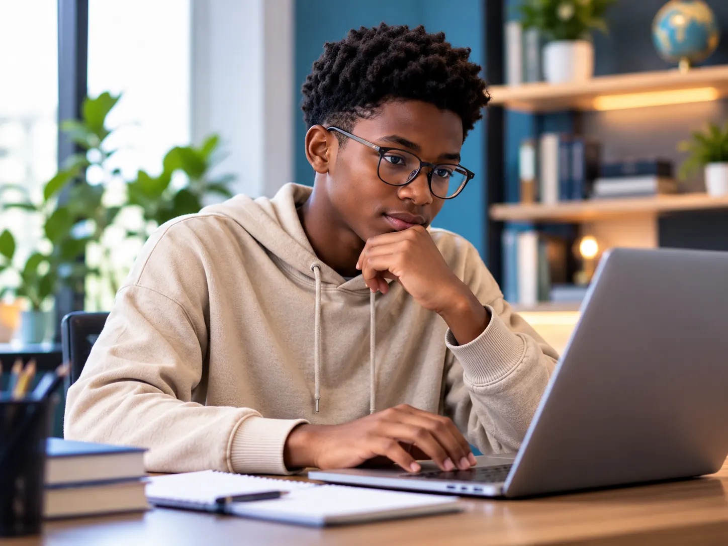 Teens participating in practical digital learning — week 3